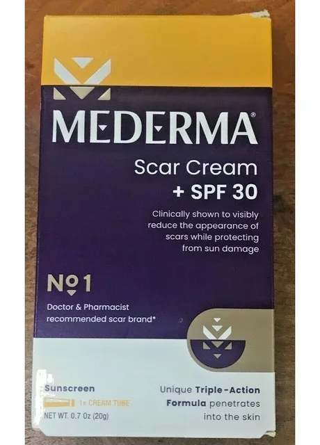 Гель від шрамів та рубців Mederma Scar Cream Plus SPF 30 (20 гр) No Brand (394048805)
