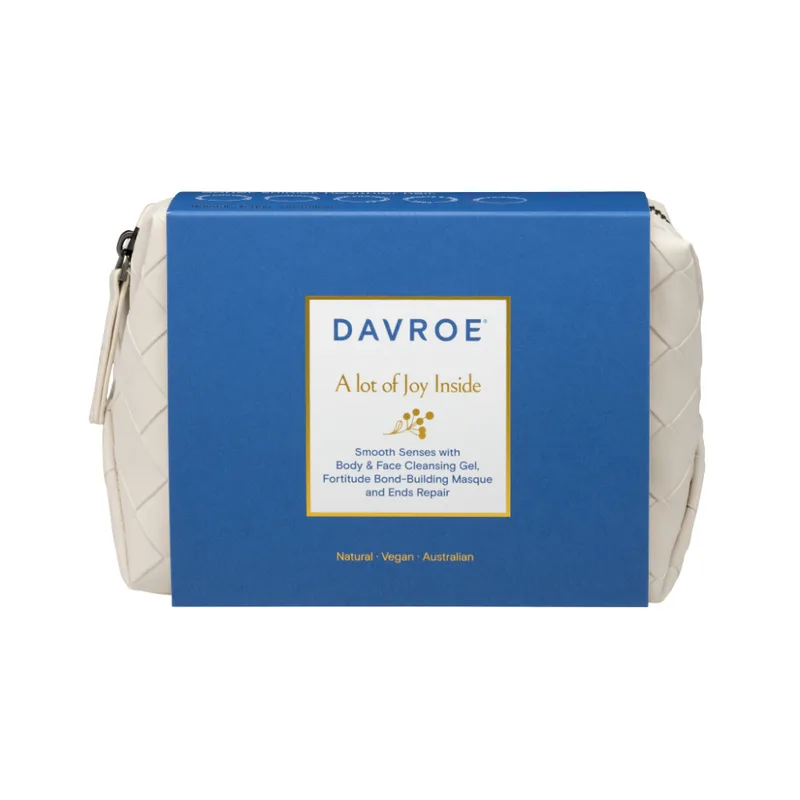 Davroe Xmas Smooth Travel Pack 2026 Різдвяний дорожній набір для гладкості волосся