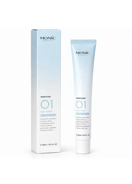 Крем під очі #Skin Code 01 Hyaluronic Acid, 30 мл Monic Beauty (317252295)