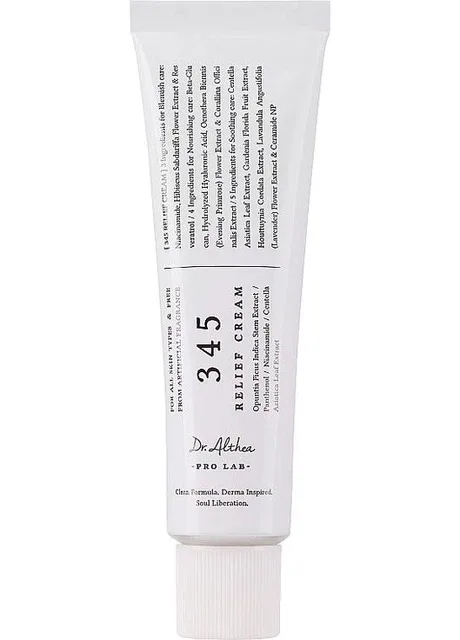 Dr. Althea Відновлювальний крем з ніацинамідом 50 мл 345 Relief Cream — Крем, Південна Корея (361072683)