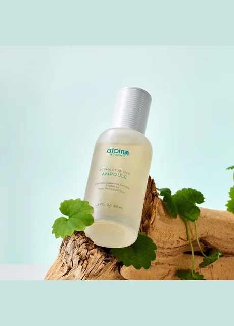 Ампула для чуттєвої шкіри CICA. 40 мл. Derma Real CICA Ampoule. Корея. Atomy (304418234)