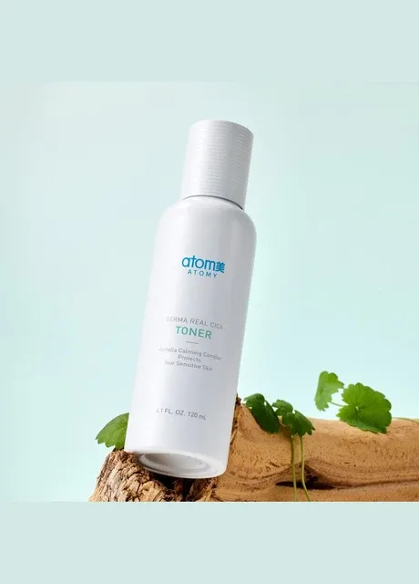Тонер для чуттєвої шкіри CICA. 120 мл. Derma Real CICA Toner. Корея. Atomy (304418233)