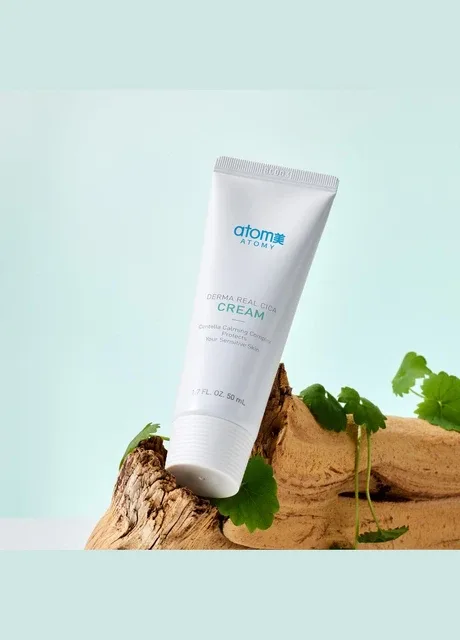 Atomy Крем для чуттєвої шкіри CICA. 50 мл. Derma Real CICA Cream. Корея. — Крем, Південна Корея (304418235)