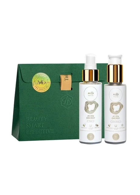 MyIDi Подарунковий набір для щоденного очищення з кислотами AHA+BHA+PHA Everyday cleansing SET ACIDs ENERGY — Крем, Україна (364686430)