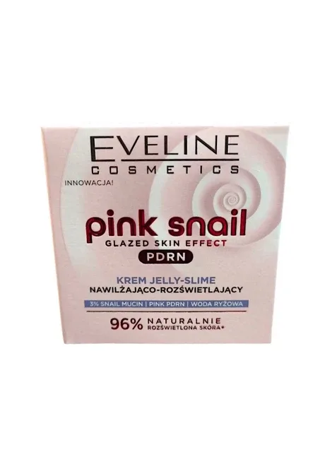 Eveline Cosmetics Крем для обличчя PINK SNAIL зволожувальний і освітлюючий JELLI-SLIME 50 мл 0809 — Крем, Польща (403541518)