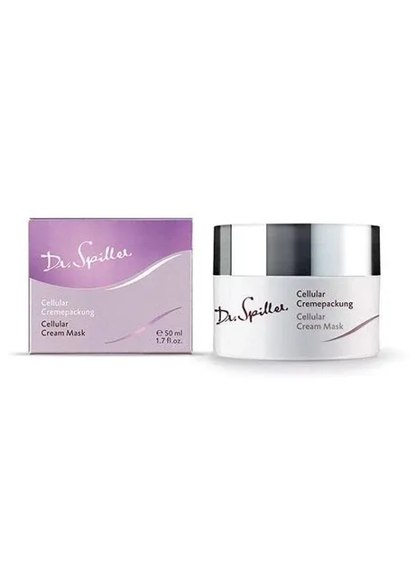 Cellular Cream Mask 50 мл — клітинна крем-маска для обличчя, відновлення, живлення та антиоксидантний захист Dr. Spiller (368852213)