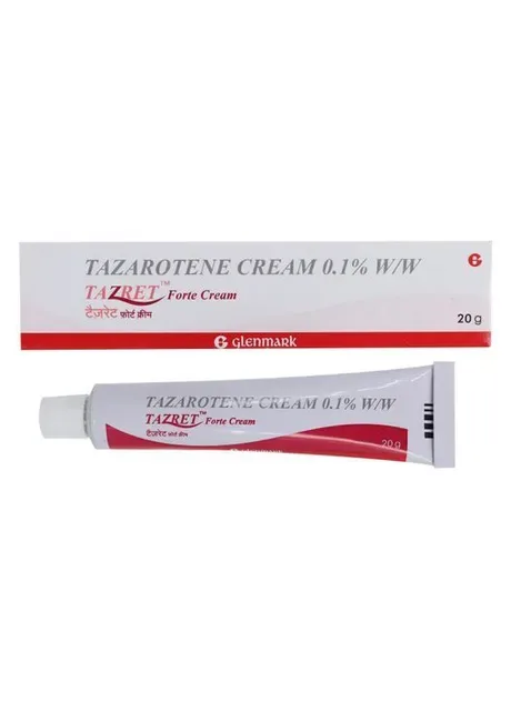 Тазаротен крем від прищів зморшок та псоріазу 20 г.мл Glenmark (391327751)