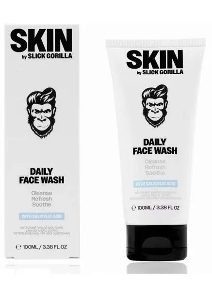 Очищуючий гель для обличчя Daily Face Wash 100 мл Slick Gorilla SKIN (393350442)