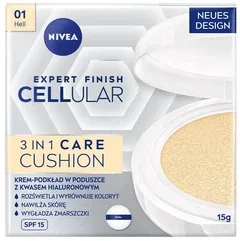 Кушон Nivea Expert Finish Cellular 3 в 1 Care Cushion SPF15 01 Light 15 мл (4005900897305)