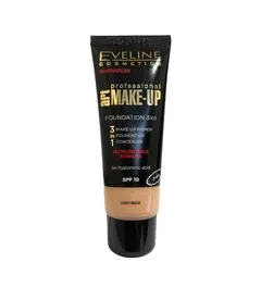 Крем тональний 3 до 1 EVELINE PROFESSIONAL Art. MAKE-UP світло-бежевий 30 мл.