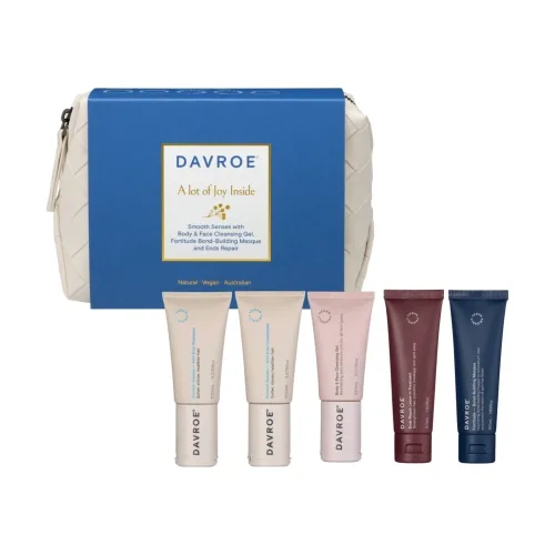 Різдвяний набір для гладкості волосся у тревел-форматі DAVROE Xmas Smooth Travel Pack