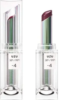 Глянцева помада-блиск UZU by FLOWFUSHI 38 ℃ / 99F lipstick TOKYO -4:Plum 3,8 г