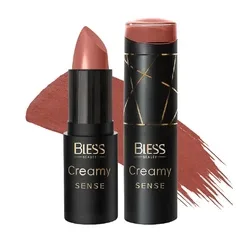 Помада для губ кремова Bless Beauty Creamy Sense №10 Тепла Рожево-Коричнева, 3,6 г