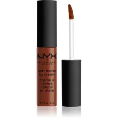 Рідка помада з матовим фінішем Nyx Soft Matte Lip Cream Berlin SMLC23 теплий коричневий 8 мл