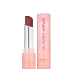 Помада для губ зволожуюча Parisa PGW-06 Lipstick Glow Wear №606 Холодний Коричневий, 3,2 г
