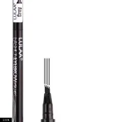 Водостійкий олівець для брів Fashioneyebrow з мікроблейдінговим ефектом 04 сірий 6g