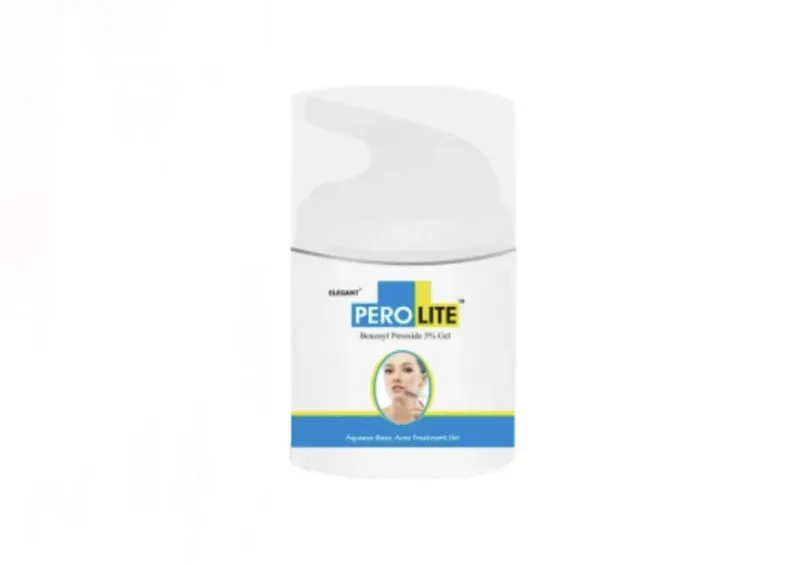 Гель від прищів 5% бензоїл пероксидом PEROLITE Perolite Benzoyl Peroxide 5% 30 г