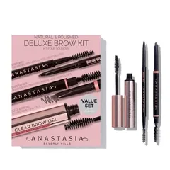 Набір для брів Anastasia Beverly Hills Natural Polished Deluxe Brows Kit Taupe