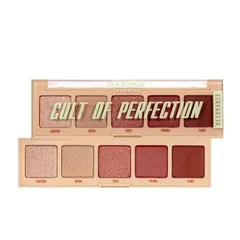 Палітра тіней для повік Parisa E-605 Cult Of Perfection №02 Резонанс Бежевий + Кавовий + Теракотовий + Коричне
