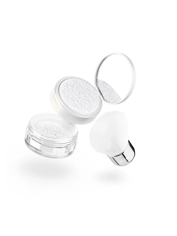 Пудра для обличчя Kiko Milano Snow-Kissed Holiday My Setting Duo Face Powder 2в1 розсипчаста та компактна 18,5 г (30476552)