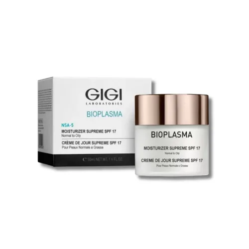 Крем зволожуючий для нормальної та жирної шкіри SPF-17 - GIGI Bioplasma Moist Supreme SPF-17
