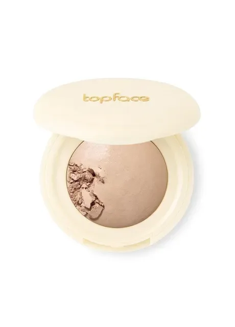 Хайлайтер запечений для обличчя ProHD Natural Glow Baked Highlighter PT706 тон 002 - Warm Sheen (теплий золотистий), 4 г TopFace (391067271)