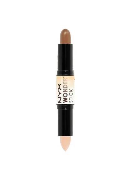 Хайлайтер та скульптор у стику Wonder Stick подвійний (2 по 4 г) MEDIUM (WS02) NYX Professional Makeup (279364209)