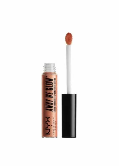 Рідкий хайлайтер Away We Glow Liquid Highlighter (різні відтінки) Rose Quartz (AWG05) NYX Professional Makeup (279364327)