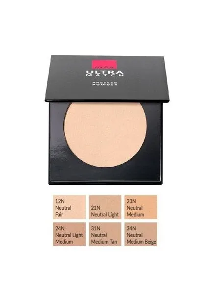 Компактна пудра, 8 г (Натуральна світлий / Neutral Fair) 12 N Avon (389161422)