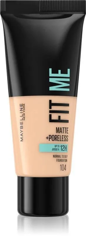 Тональний крем матовий Maybelline FIT ME! 30 мл №104 Soft Ivory (381649)