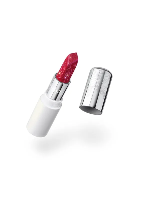 Помада губна Kiko Milano Snow-Kissed Holiday Sparkly Peaks Lipstick 03 Red-Y To Sleigh (30477160)