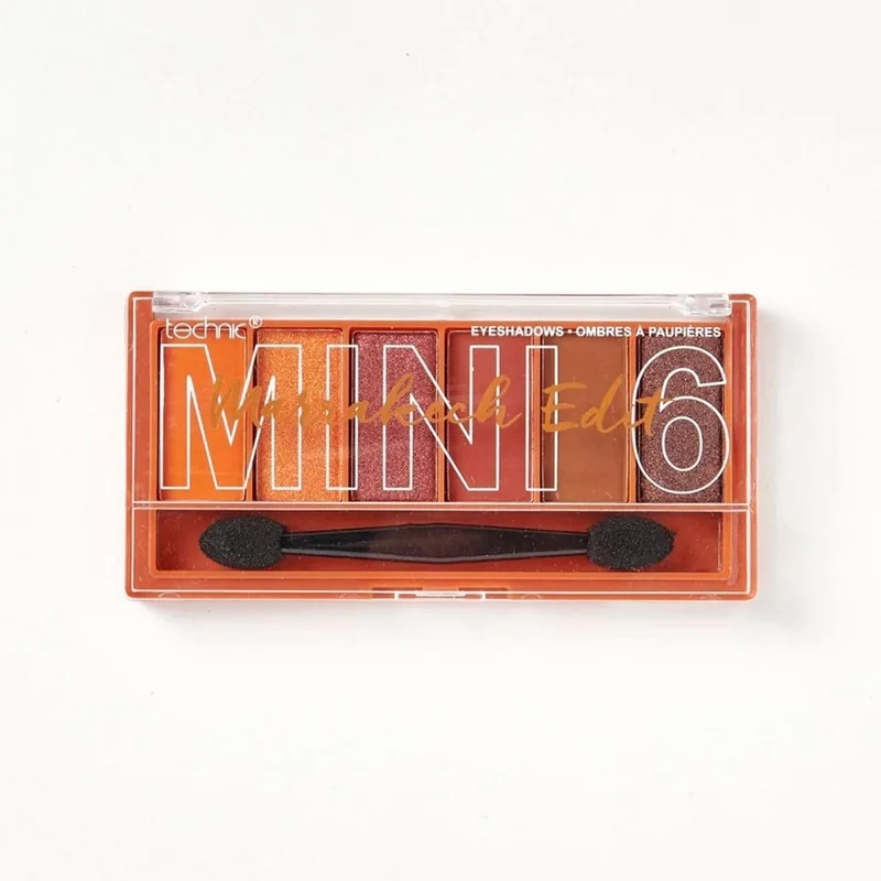 Палітра тіней для повік Technic Mini Edit Marrakech 6 відтінків 7,2 г