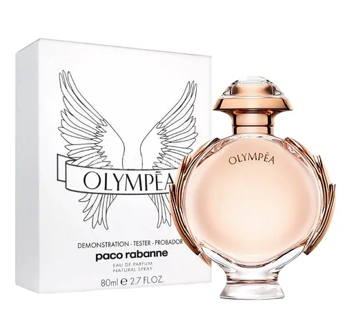 Оригінальна жіноча парфумована вода Paco Rabanne Olympea 80ml тестер, ванільний квітковий аромат
